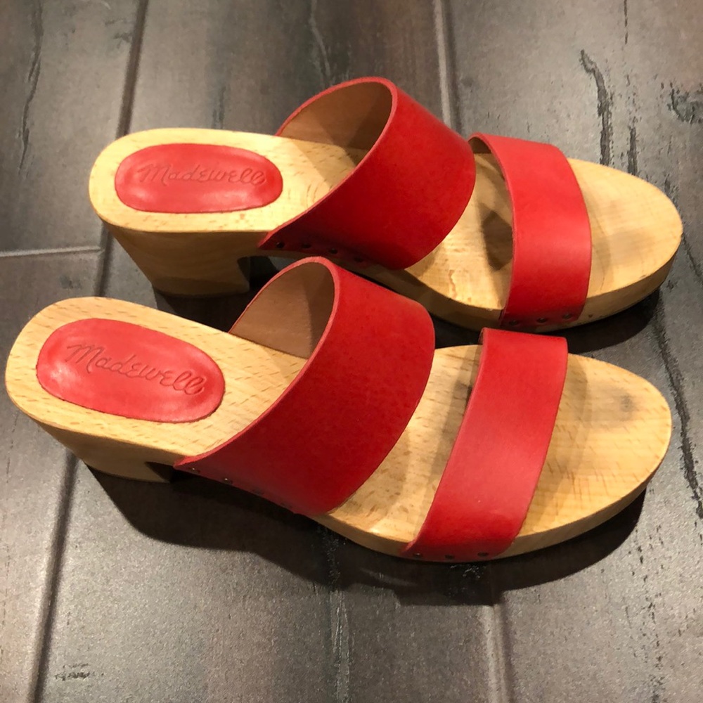 Madewell Clara clog sandal PRICED TO SELL!